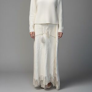 New With Tags $1198 Ralph Lauren Western Style Leather Skirt 2